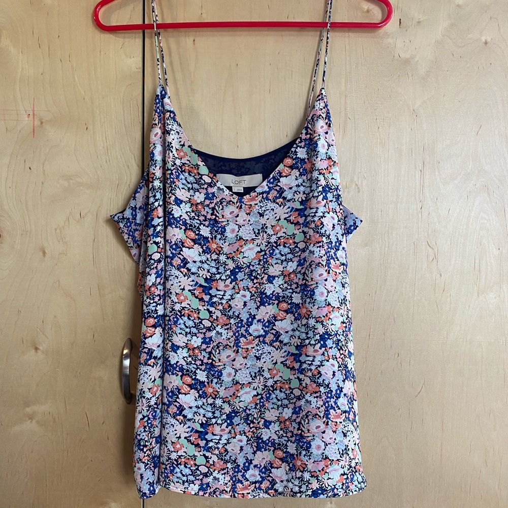Loft Spaghetti Strap Top - Size L